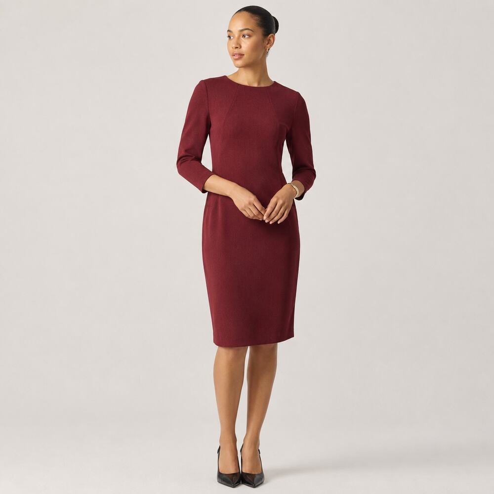 M.M. Lafleur The Etsuko Dress in Burgundy size 4